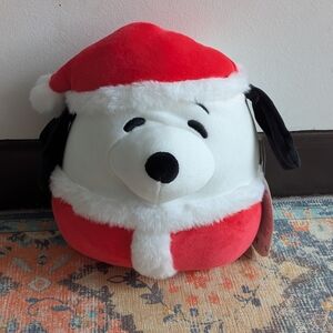 NWT Christmas Snoopy Squishmallow Peanuts Plush